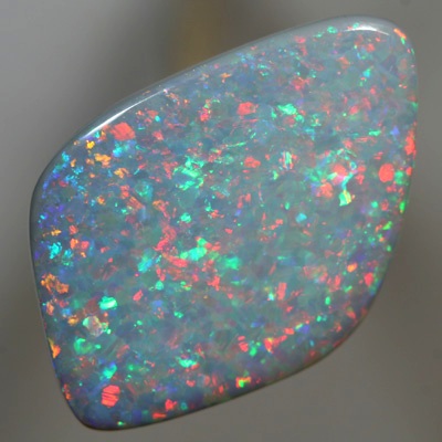SOLID SEMI BLACK OPAL Bright Flag Harlequin pattern. With VIDEO  